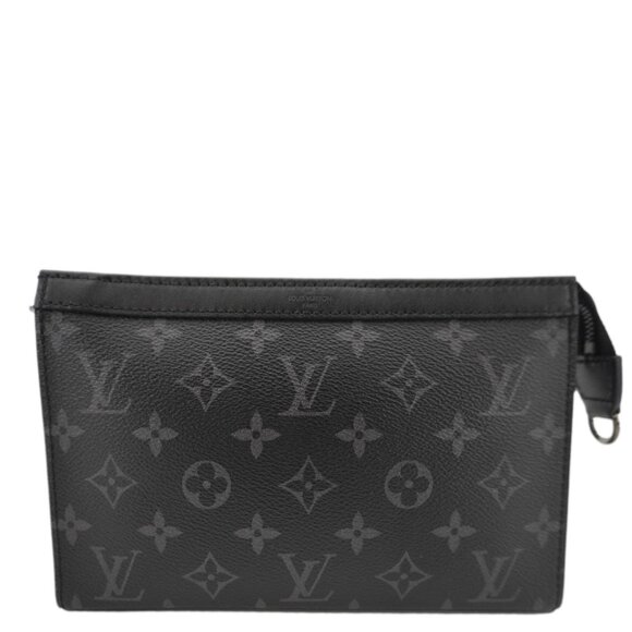 Louis Vuitton  Gaston Wearable Monogram Eclipse Reverse Crossbody Bag Gray - Picture 3 of 16